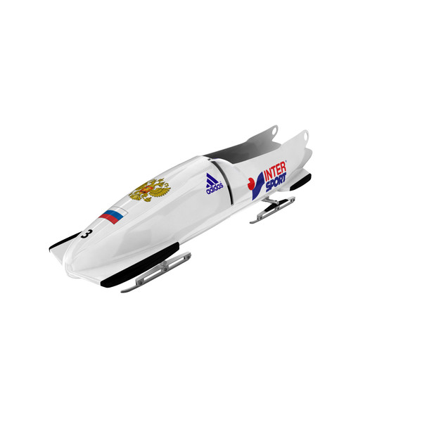 bobsled 2 places equipment 3d ma