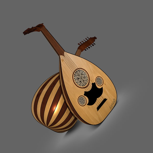 traditional arabic lute oud max