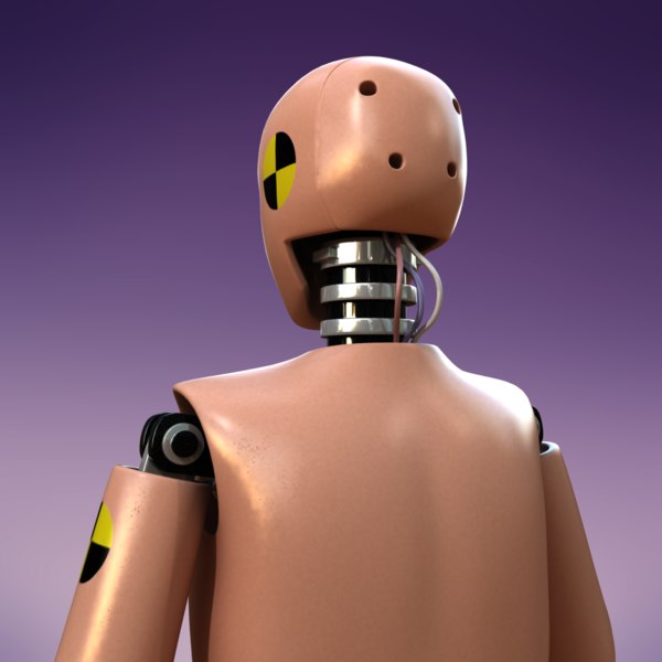 crash test dummy 3d model