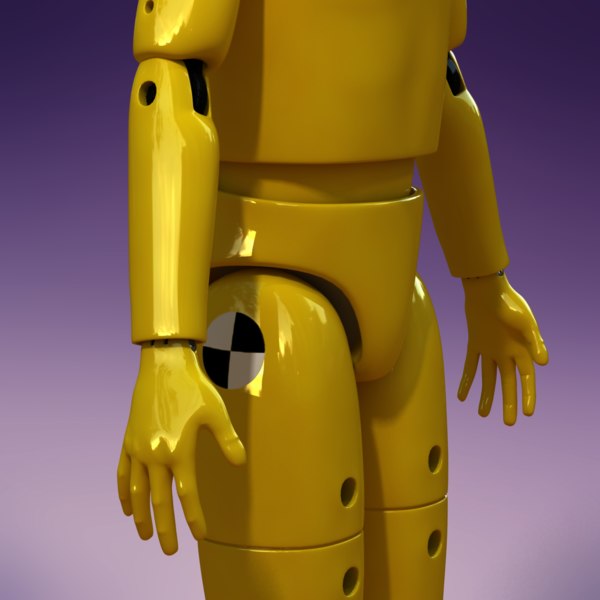 crash test dummy 3d model