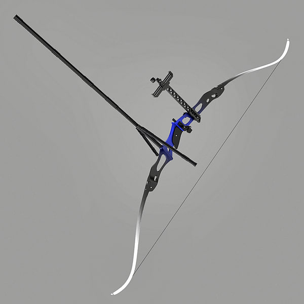 3d olympic recurved bow model