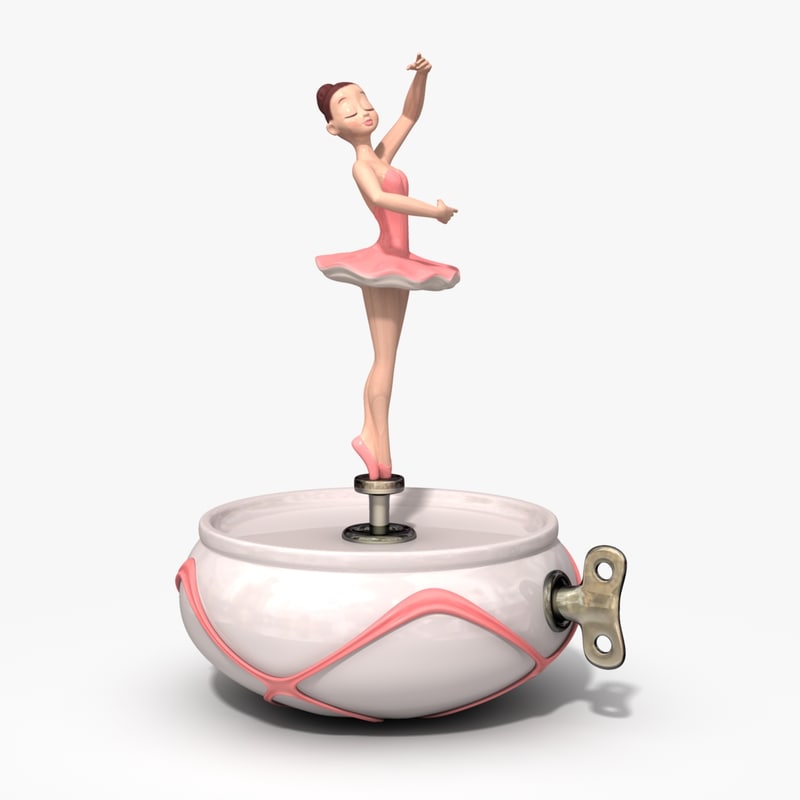 max ballerina music box