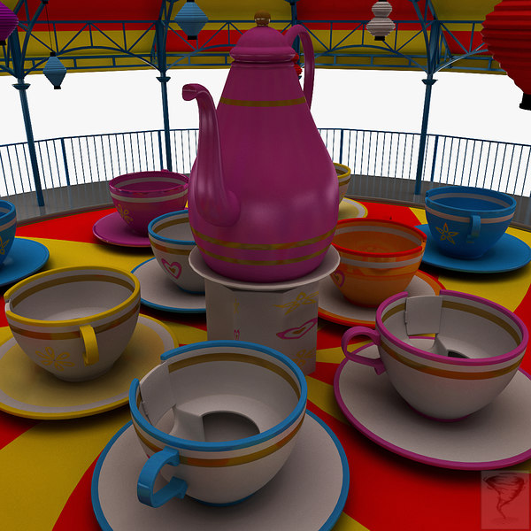 maya tea cups ride