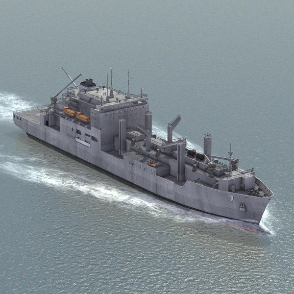 Carl Brashear Cargo Ship 3d Model