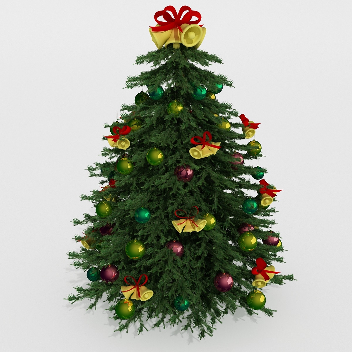 3d model christmas tree 14 3d model christmas tree 14