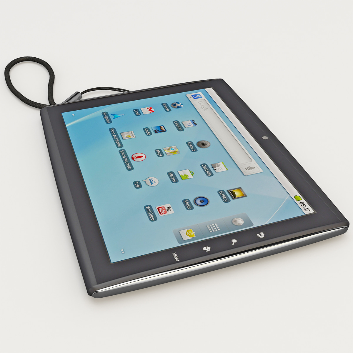 3d tablet le pan tc model