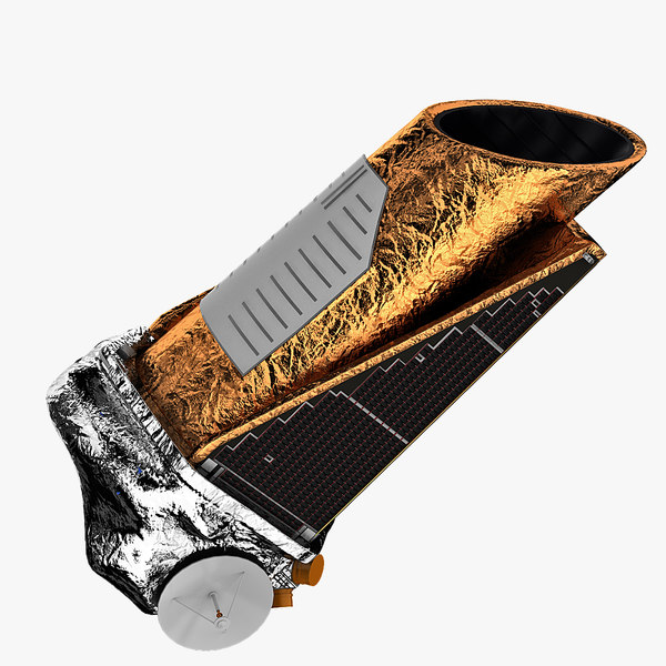 kepler telescope 3d model