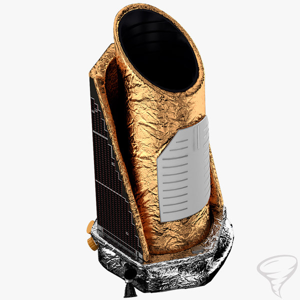 kepler telescope 3d model