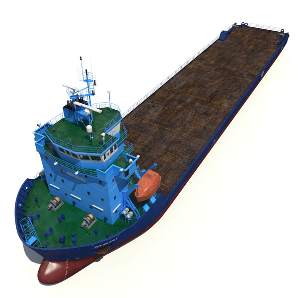 multi purpose cargo vessel meri 3d model