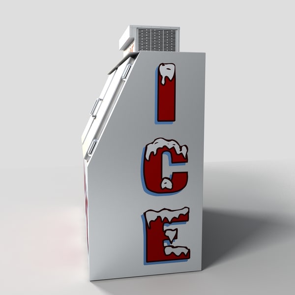 3d model of ice box