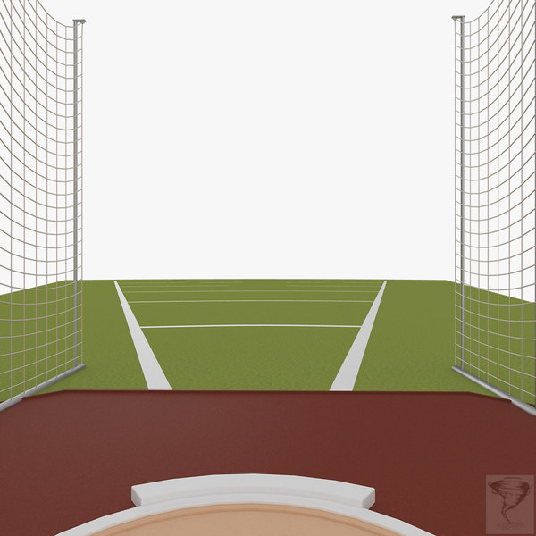 discus throw 3d model