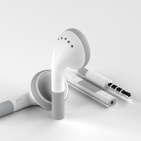 3ds max apple earphones