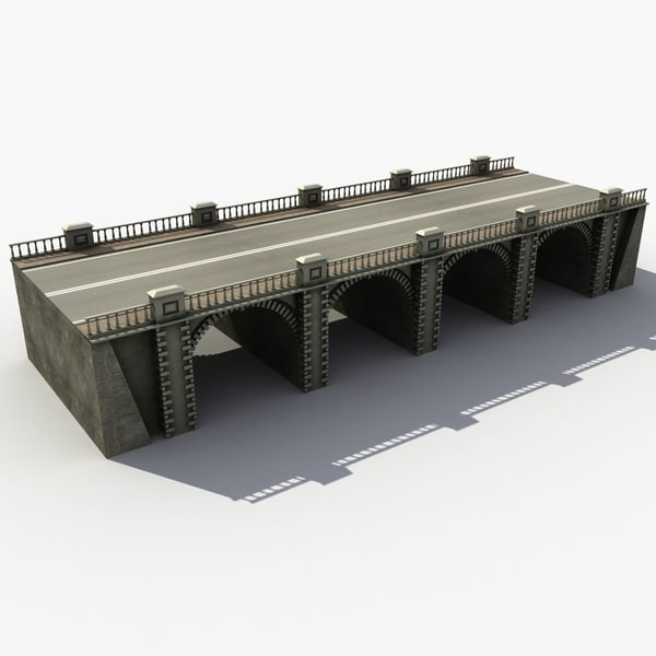 bridge set 3d model