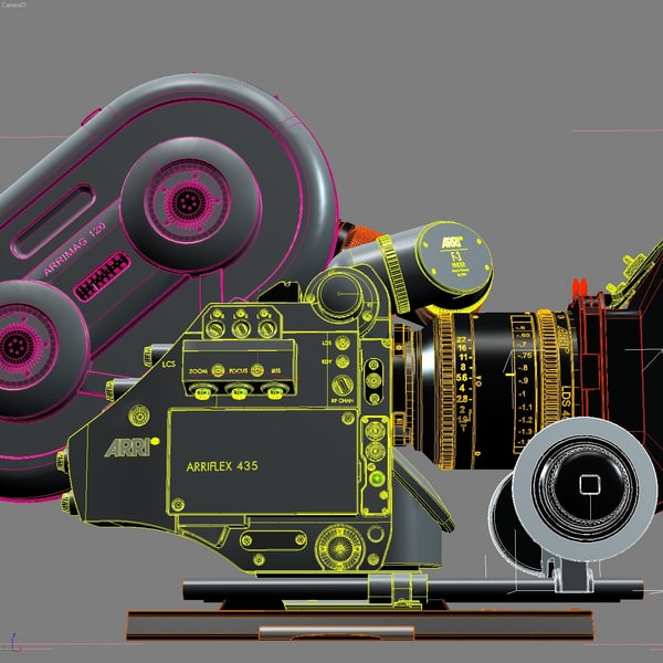 3d max arriflex 435 extreme 35mm film