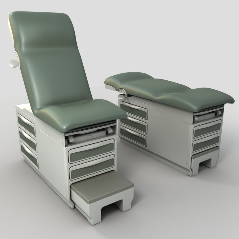 exam table 3d model