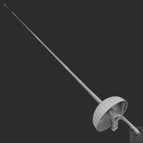 epee sabre 3d model