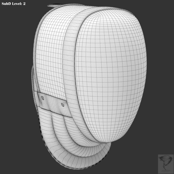 fencing mask 3d 3ds