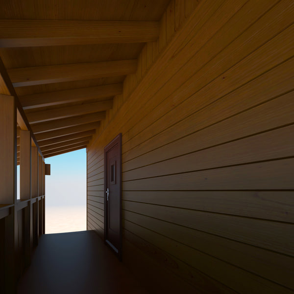 3d Model House Apiary