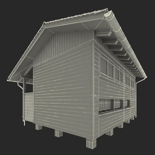 3d Model House Apiary