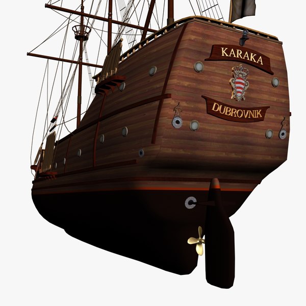 3d karaka historic dubrovnik model