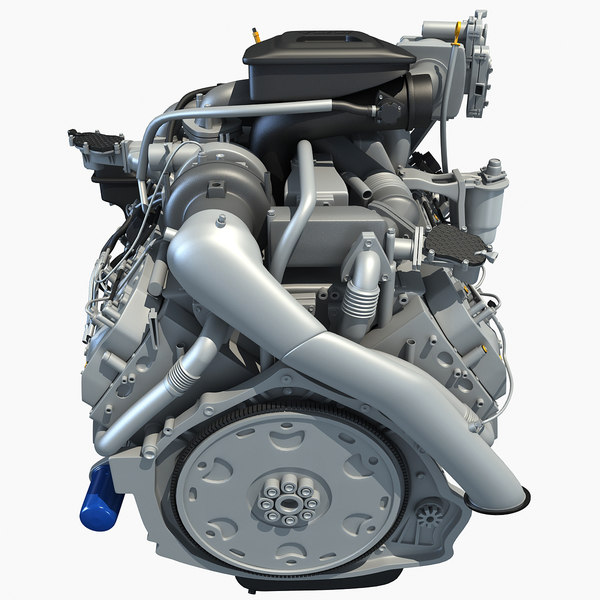 3d duramax diesel v8 turbo engine