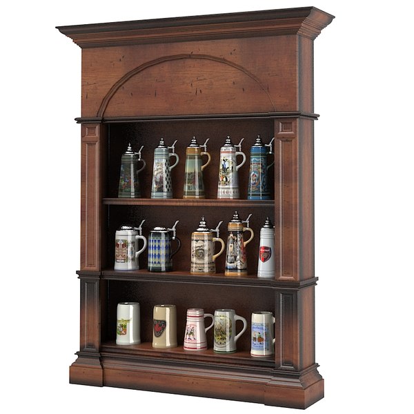 3d beer stein display model