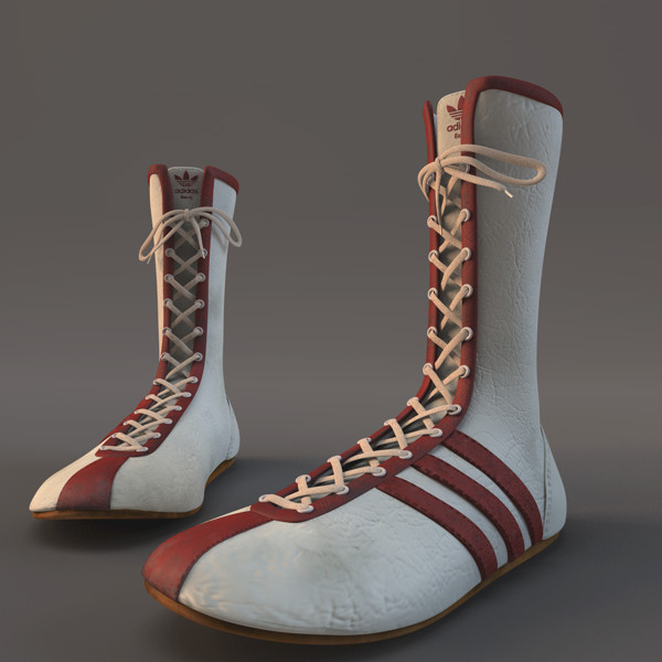 VINTAGE ADIDAS BOXING SHOES Wroc?awski Informator Wroc