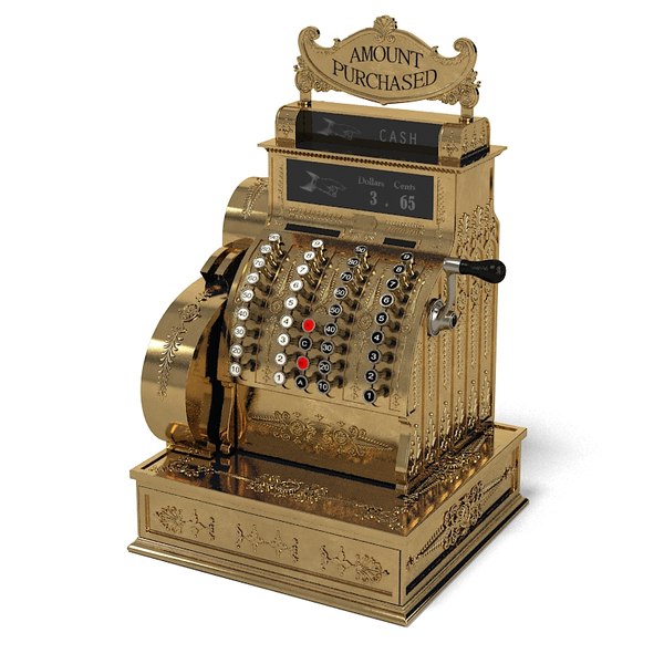 vintage national cash register max