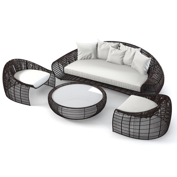 3d cobonpue outdoor furniture model