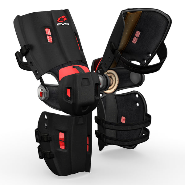 3ds max motocross knee brace evs