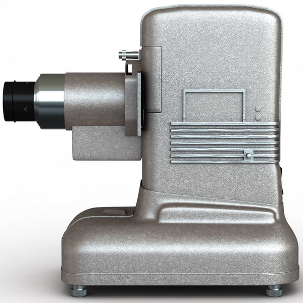 old slide projector 3d c4d