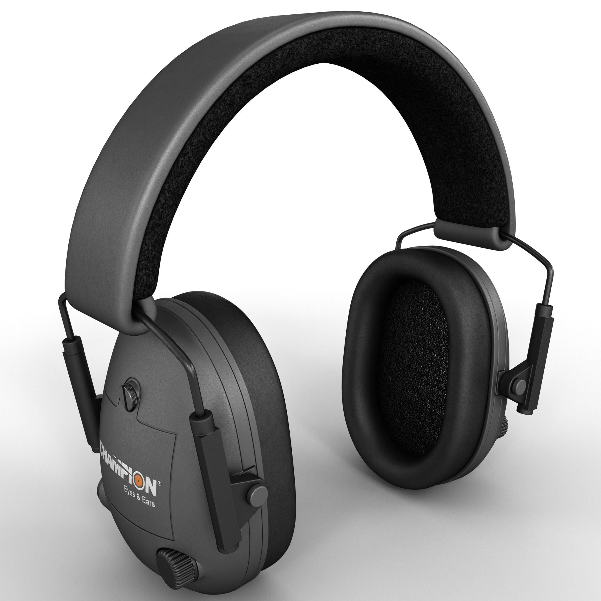 3d electronic ear muffs model