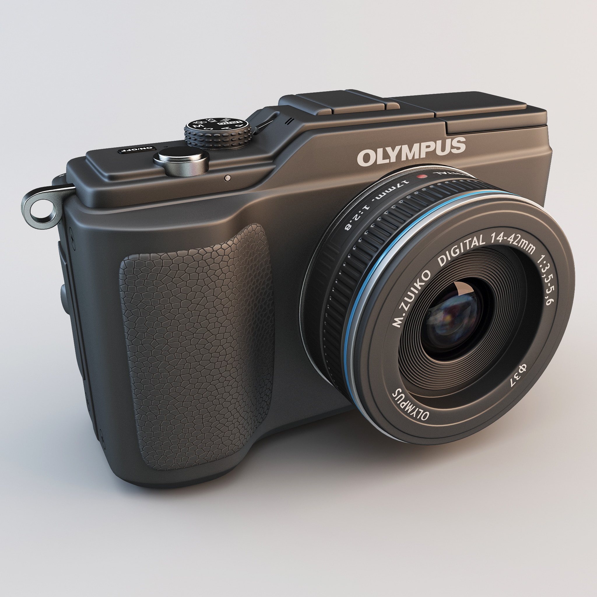 olympus pen e pl2 camera 3d model