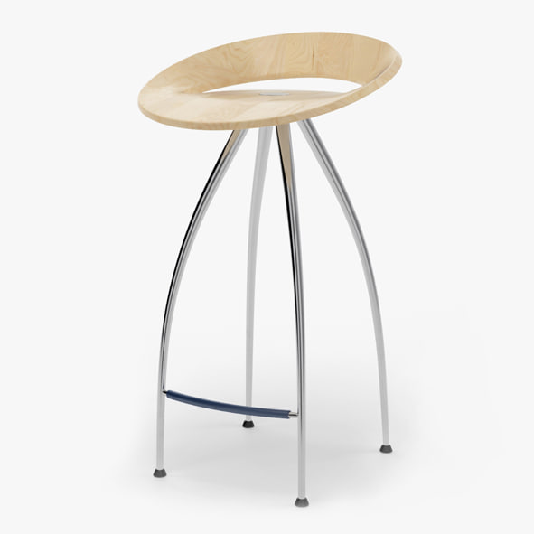 3d lyra stool design magis
