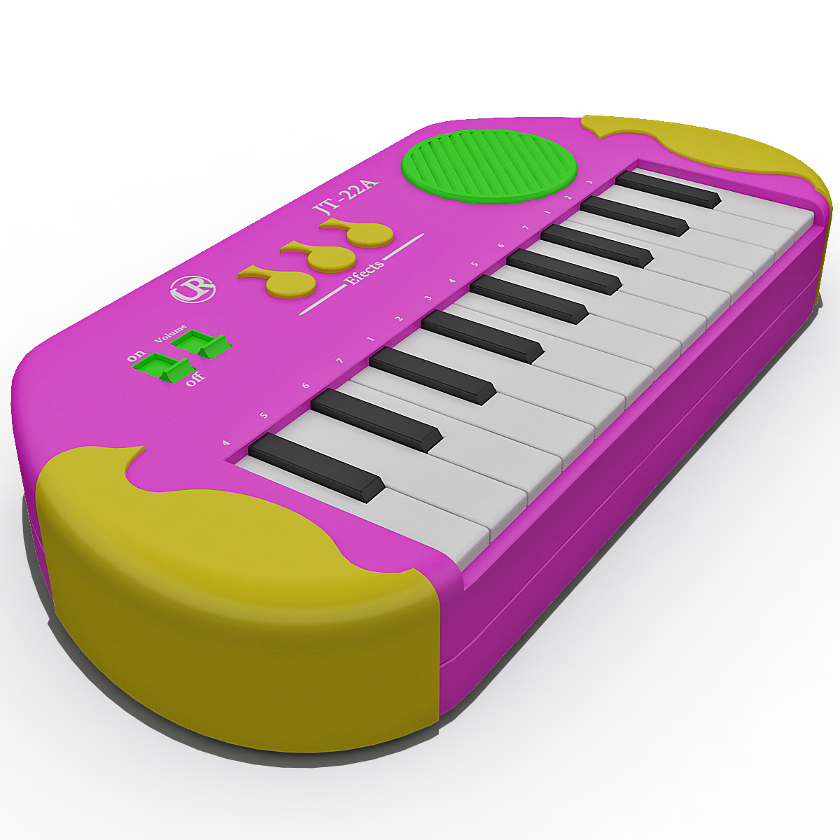 3ds max electronic toy keyboard