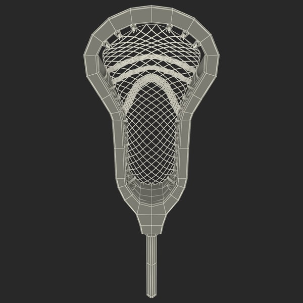 3d lacrosse stick head model