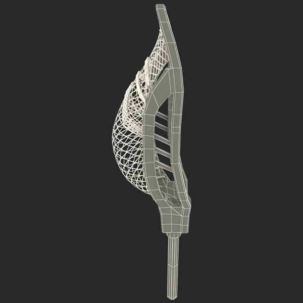 3d lacrosse stick head model