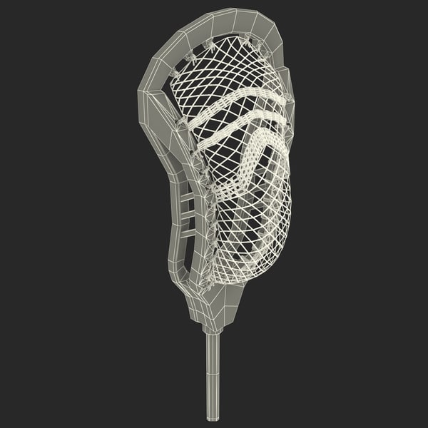 3d lacrosse stick head model