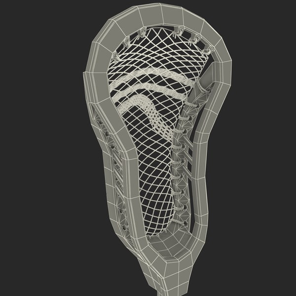 3d lacrosse stick head model