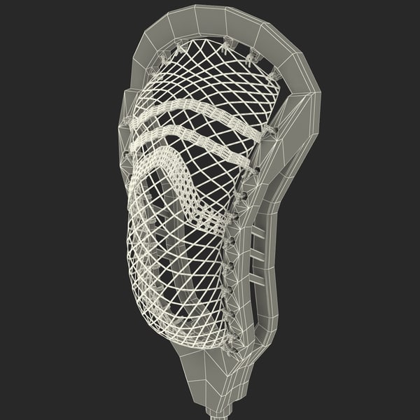 3d lacrosse stick head model