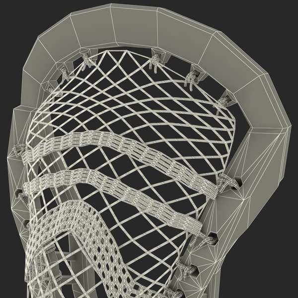 3d lacrosse stick head model