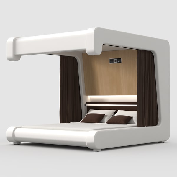 futuristic bed 3ds futuristic bed 3ds