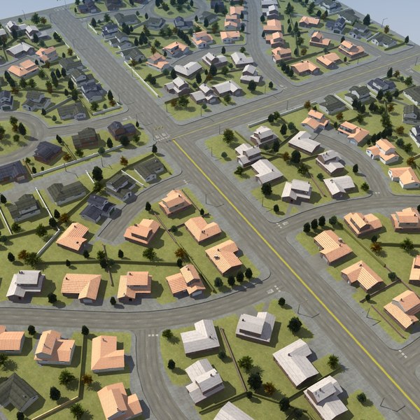 housing development rt 3d model