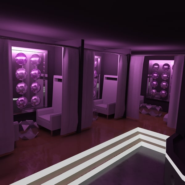 night club 3d max