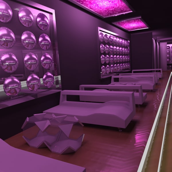 night club 3d max