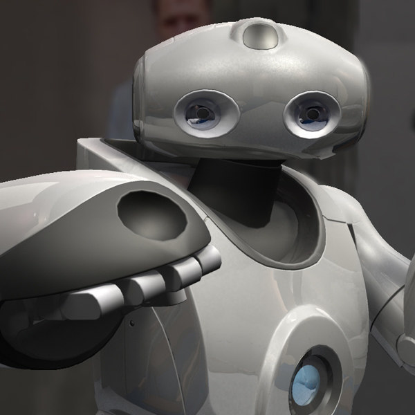 3ds max definition riged robots