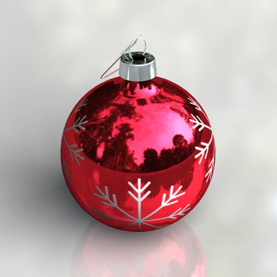 christmas ball ornaments 3d model christmas ball ornaments 3d model