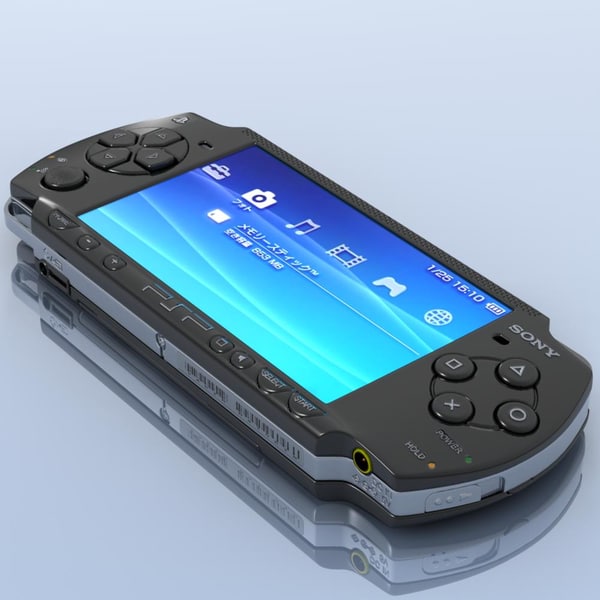 3d sony psp slim light