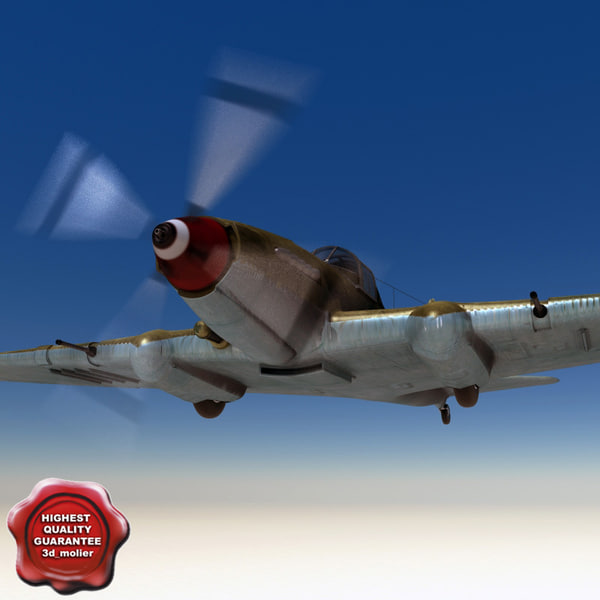 Ilyushin Il-2 IL2 Shturmovik russia plane aircfaft warplane WW2 wwII world war air fighter army soviet historic historical realistic 3d model max vray