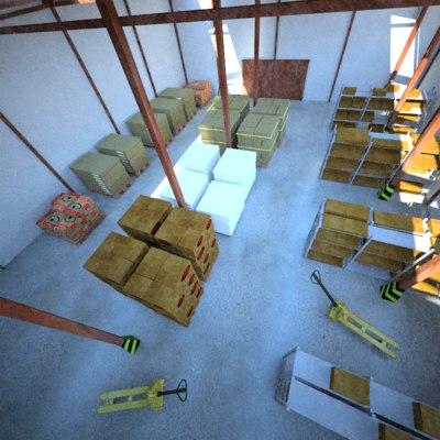 3d warehouse ware model